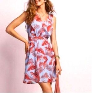 CAbi Isabel Frilly Dress, Size Large